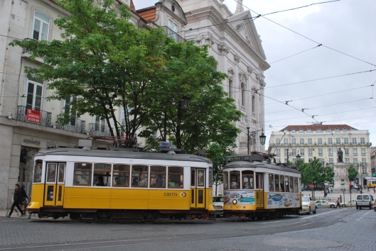 Lisbon tram 28 - excellent public transportation in Europe